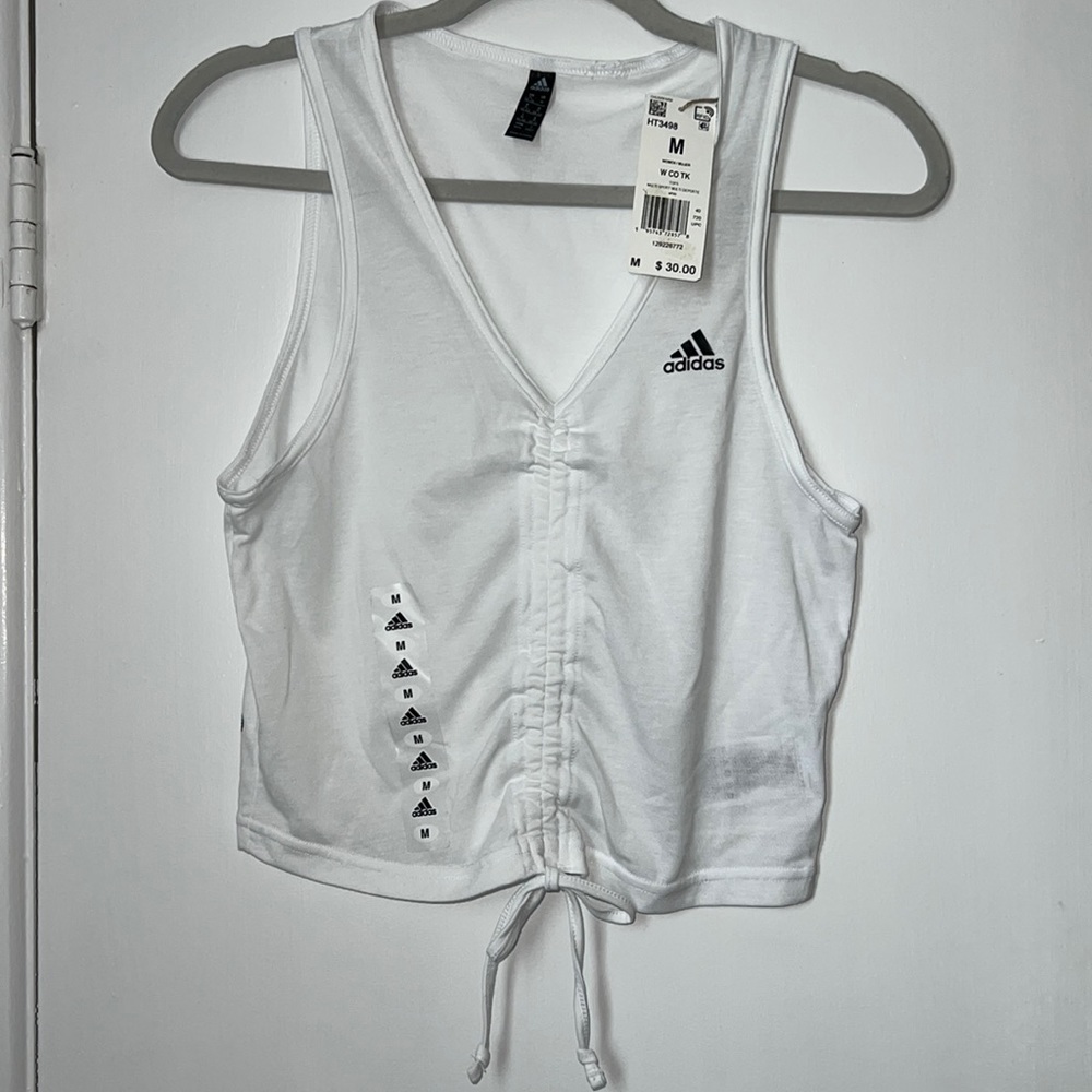 adidas Women's Hyperglam AEROREADY Cropped Tank Top